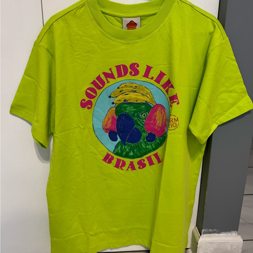 Lime Green Graphic T-Shirt - image 4